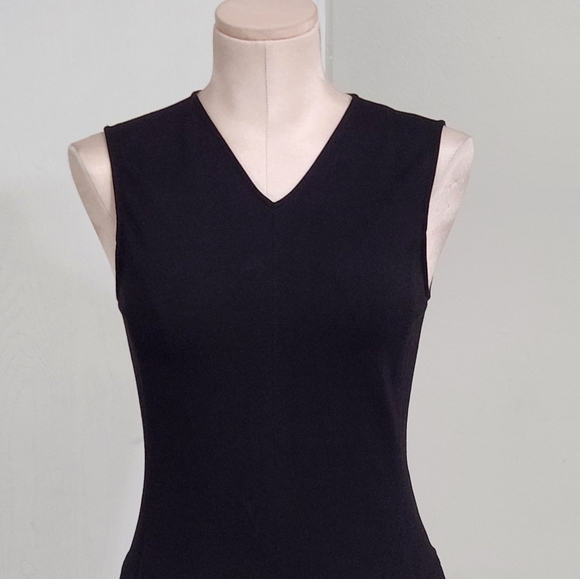 Vince Sleeveless Drop Waist Pleated Dress - Picture 3 of 12